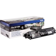 Brother TN 321BK Black Toner - 2500 Pages of Premium Quality Print for Professional Results